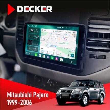 Штатна магнітола Mitsubishi Pajero 1999-2006 Decker D9-004