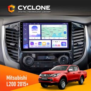 Штатна магнітола Mitsubishi L200 2015+ Climate Cyclone C9-011 з DSP