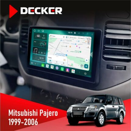 Штатна магнітола Mitsubishi Pajero Decker D9-004