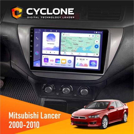 Штатна магнітола Mitsubishi Lancer 9 2000-2010 Black Cyclone C9-011 4x64, DSP