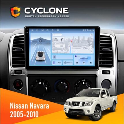Штатна магнітола Nissan Navara D40 Cyclone C9-012 4x64 DSP 4G