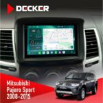 Штатна магнітола Mitsubishi Pajero Sport Decker D9-004