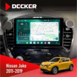 Штатна магнітола Nissan Juke 2011-2019 Decker D9-004 6x128, DSP 360, 2k