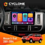 Штатна магнітола Cyclone C9 для Nissan X-Trail 2001-2004