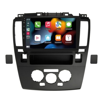 Штатна магнітола Nissan Tiida Cyclone C9-012 4x64 DSP 4G – вигляд збоку