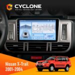 Штатна магнітола Nissan X-Trail 2001-2004 Cyclone C9-012