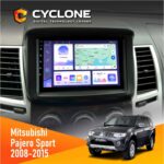 Штатна магнітола Mitsubishi Pajero Sport Cyclone
