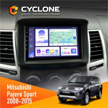 Штатна магнітола Mitsubishi Pajero Sport Cyclone