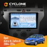 Штатна магнітола Opel Astra H Zafira B Cyclone C9-012 4x64 DSP 4G