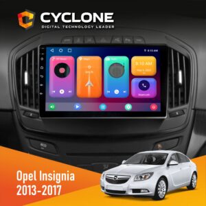 Штатна магнітола Opel Insignia 2013-2017 Cyclone C9-001 2x64 CPL