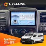 Штатна магнітола Opel Vivaro 2014-2019 Cyclone C9-012 4x64 DSP 4G