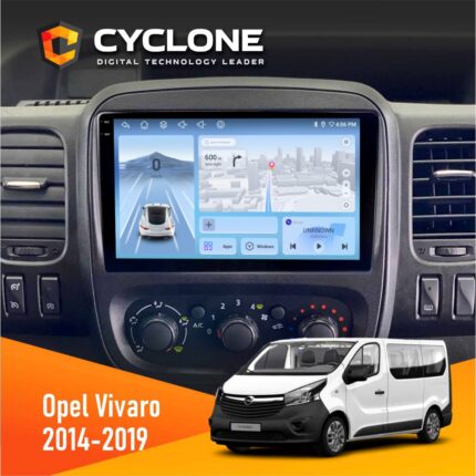 Штатна магнітола Opel Vivaro 2014-2019 Cyclone C9-012 4x64 DSP 4G