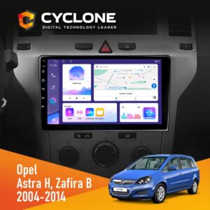 Штатна магнітола Opel Astra H Zafira B Black Cyclone C9-011, DSP
