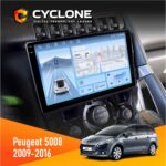 Штатна магнітола Peugeot 5008 2009-2016 Cyclone C9-012 4x64 DSP 4G