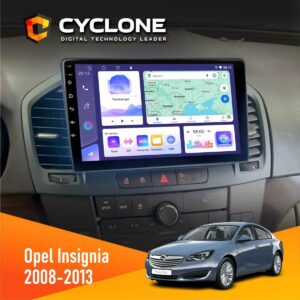 Штатна магнітола Opel Insignia 2008-2013 Cyclone C9-011 4x64, DSP
