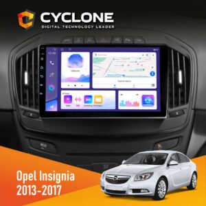 Штатна магнітола Opel Insignia 2013-2017 Cyclone C9-011 4x64, DSP