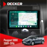 Штатна магнітола Peugeot 5008 Decker D9-004