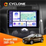 Штатна магнітола Peugeot 3008 Cyclone C9-011 4x64, DSP