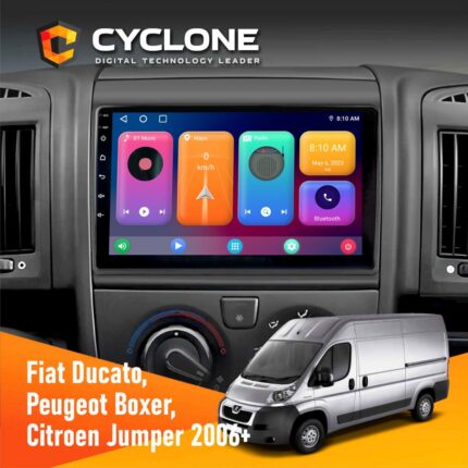 Штатна магнітола Peugeot Boxer 2006+ Cyclone