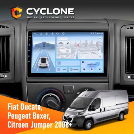 Штатна магнітола Peugeot Boxer 2006+ Cyclone C9-012 4x64 DSP 4G