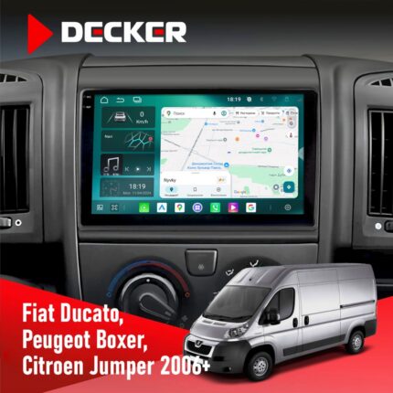 Штатна магнітола Peugeot Boxer 2006+ Decker D9-004