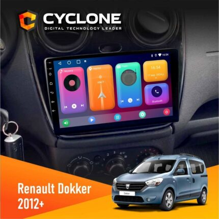 Штатна магнітола Renault Dokker, Sandero, Lodgy 2012+ Cyclone C9 CPL 2x32