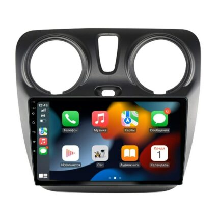 Штатна магнітола Renault Dokker Cyclone C9-012 4x64 DSP 4G – вигляд збоку