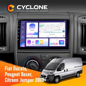Штатна магнітола Peugeot Boxer 2006+ Cyclone