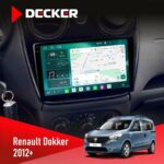 Штатна магнітола Renault Dokker Sandero Decker D9-004