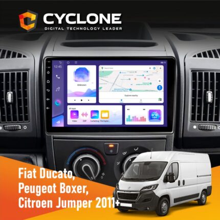 Штатна магнітола Peugeot Boxer 2011+ Cyclone
