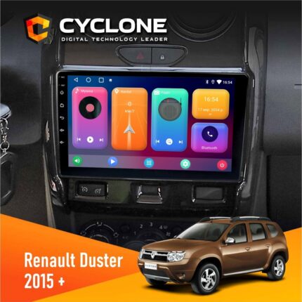 Штатна магнітола Renault Duster 2015+ Cyclone C9 CPL 2x32