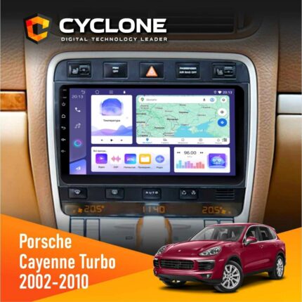 Штатна магнітола Porsche Cayenne Turbo 2002-2010 Cyclone C9-011