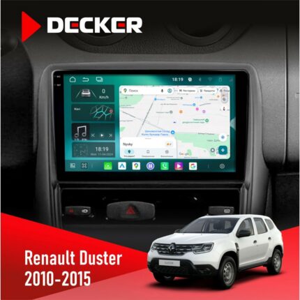 Штатна магнітола Renault Duster 2010 2015 Decker D9-004