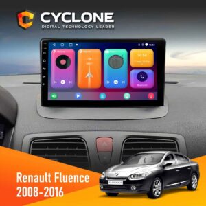 Штатна магнітола Renault Fluence Cyclone для покращення аудіосистеми