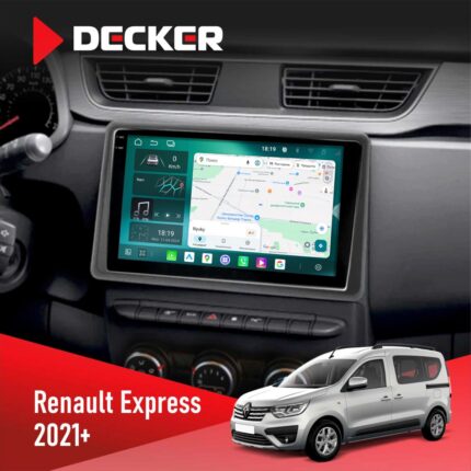 Штатна магнітола Renault Express 2021+ Decker D9-004