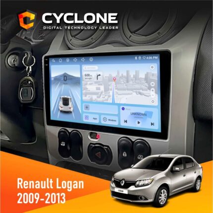Штатна магнітола Renault Logan Cyclone C9-012 4x64 DSP 4G