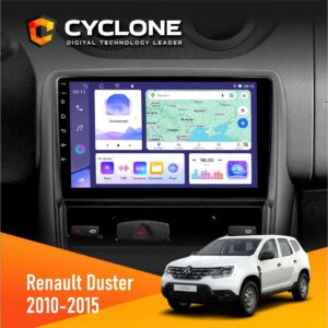 Штатна магнітола Renault Duster Cyclone для покращення аудіосистеми