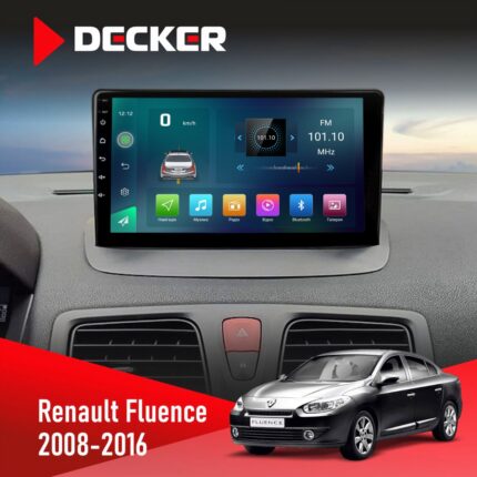 Штатна магнітола Renault Fluence Decker D9-004