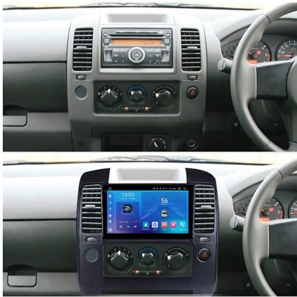Штатна магнітола FORS.auto FS 2 ULTRA для Nissan Navara (2006-2012) - вигляд збоку