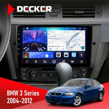 Штатна магнітола BMW E90 Decker D9-006 4x64, 4G