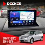 Штатна магнітола BMW X3 E83 Decker D9-006 4x64, 4G