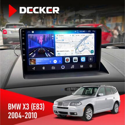 Штатна магнітола BMW X3 E83 Decker D9-006 4x64, 4G
