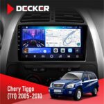 Штатна магнітола Chery Tiggo 2005-2010 Decker D9-006 4x64, 4G