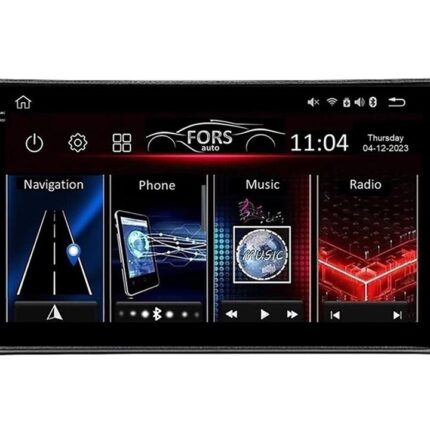 Штатна магнітола FORS.auto для Nissan Leaf 2009-2017 - магнітола Nissan Leaf FORS auto