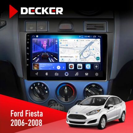 Штатна магнітола Ford Fiesta 2006-2008 Decker D9-006 з 4G