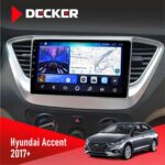 Штатна магнітола Hyundai Accent 2017 Decker D9-006 4x64, 4G
