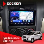 Штатна магнітола Hyundai Santa Fe 2000-2006 Decker