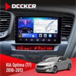 Штатна магнітола KIA Optima TF 2010-2013 Decker D9-006 4x64, 4G