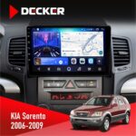 Штатна магнітола KIA Sorento 2006 Decker D9-006 4x64, 4G
