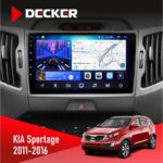 Штатна магнітола KIA Sportage 2011 2016 CAN Decker D9-006 4x64, 4G